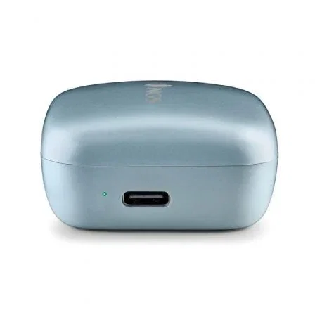 NGS Auriculares Bluetooth Ártica Move con Estuche de Carga Autonomía 7h Azules